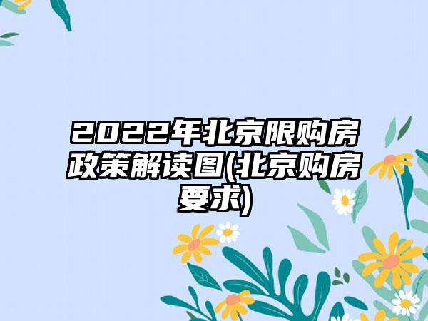 2022年北京限购房政策解读图(北京购房要求)-第1张图片-海印网