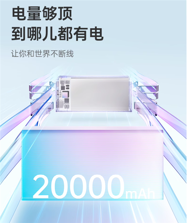 罗马仕20000毫安大容量充电宝 到手仅需59元-第3张图片-海印网