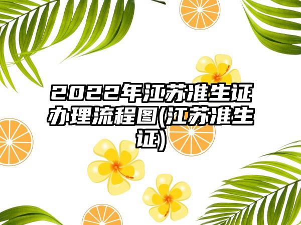 2022年江苏准生证办理流程图(江苏准生证)-第1张图片-海印网