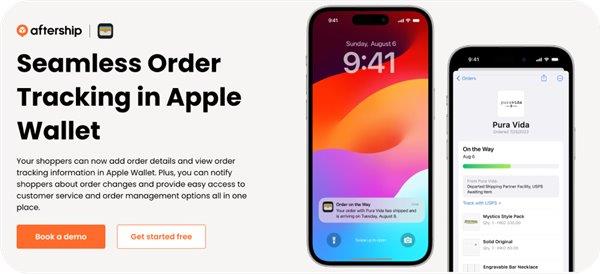 AfterShip 携手 Apple Wallet 推出苹果钱包订单追踪功能-第1张图片-海印网