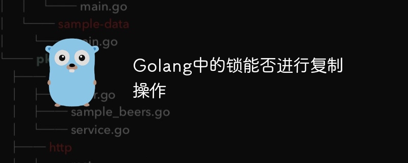 Golang中的锁能否进行复制操作-第1张图片-海印网