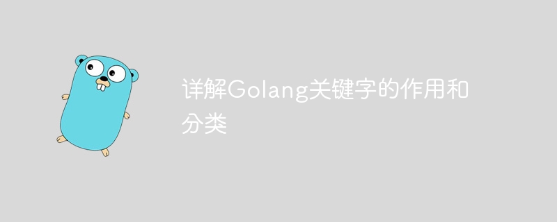 详解Golang关键字的作用和分类-第1张图片-海印网