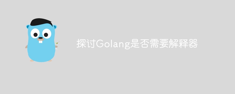 探讨Golang是否需要解释器-第1张图片-海印网