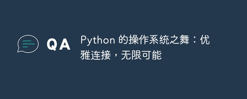 Python 的操作系统之舞：优雅连接，无限可能-第1张图片-海印网