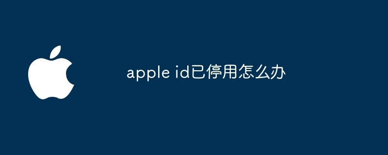 apple id已停用怎么办-第1张图片-海印网