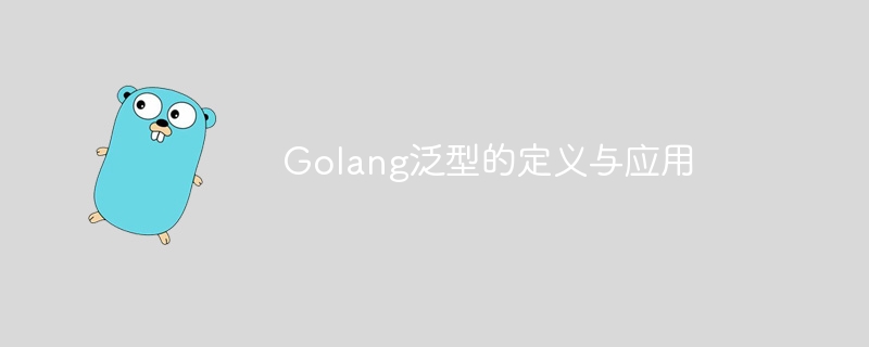 Golang泛型的定义与应用-第1张图片-海印网