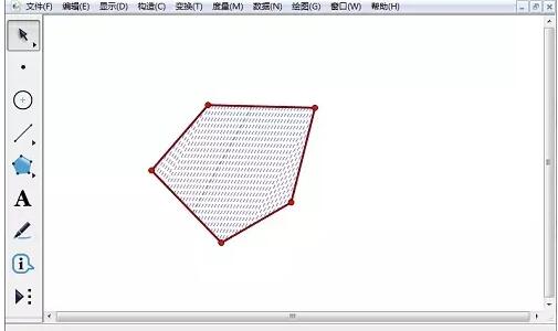 几何画板使用轨迹法构造斜线阴影的详细方法-第6张图片-海印网