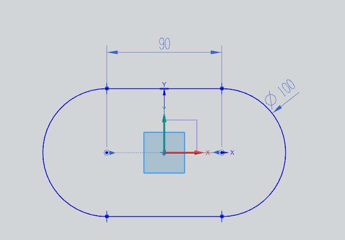 UG建模机械配件封板模型的详细方法-第3张图片-海印网