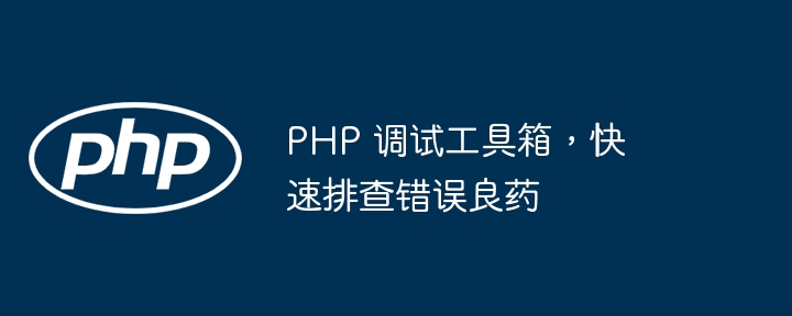 PHP 调试工具箱，快速排查错误良药-第1张图片-海印网