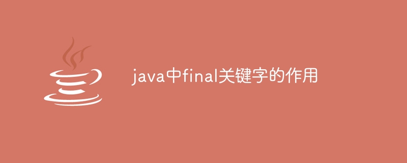 java中final关键字的作用-第1张图片-海印网