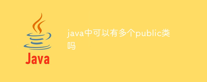 java中可以有多个public类吗-第1张图片-海印网