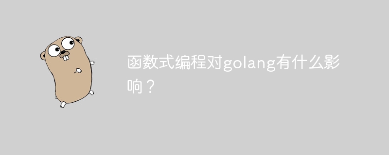 函数式编程对golang有什么影响？-第1张图片-海印网