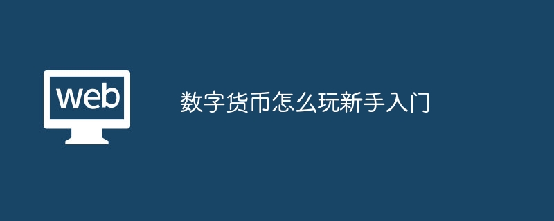 数字货币怎么玩新手入门?数字货币新手入门指南-第1张图片-海印网