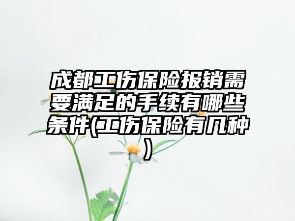 成都工伤保险报销需要满足的手续有哪些条件(工伤保险有几种)