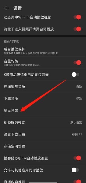 网易云音乐系统音效怎么开启?网易云音乐系统音效开启方法-第2张图片-海印网