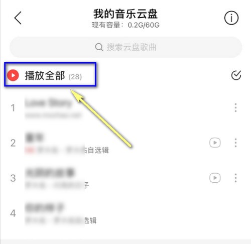 网易云音乐怎么播放云盘音乐?网易云音乐播放云盘音乐教程-第3张图片-海印网