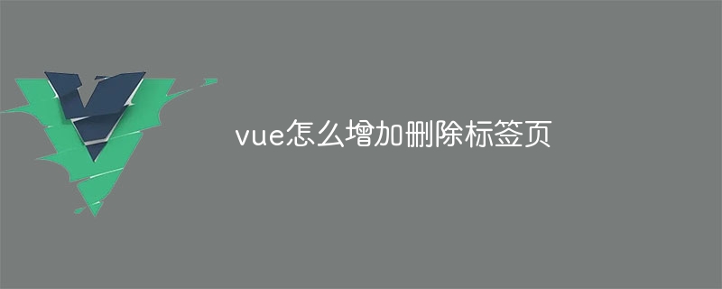 vue怎么增加删除标签页-第1张图片-海印网