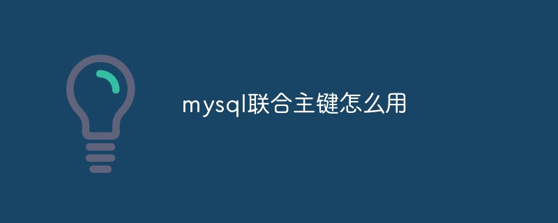 mysql联合主键怎么用-第1张图片-海印网