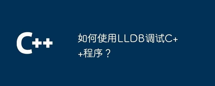 如何使用LLDB调试C++程序？-第1张图片-海印网