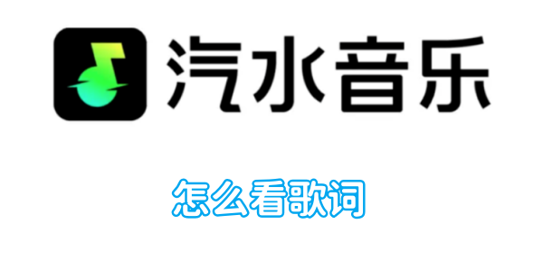 汽水音乐怎么看歌词 看歌词的操作方法-第1张图片-海印网