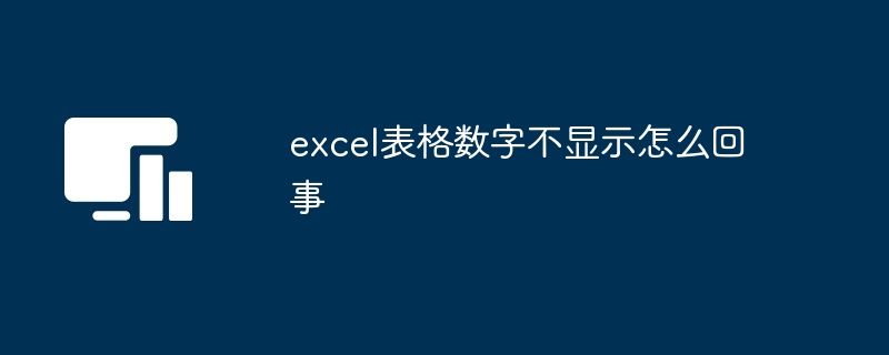 excel表格数字不显示怎么回事-第1张图片-海印网