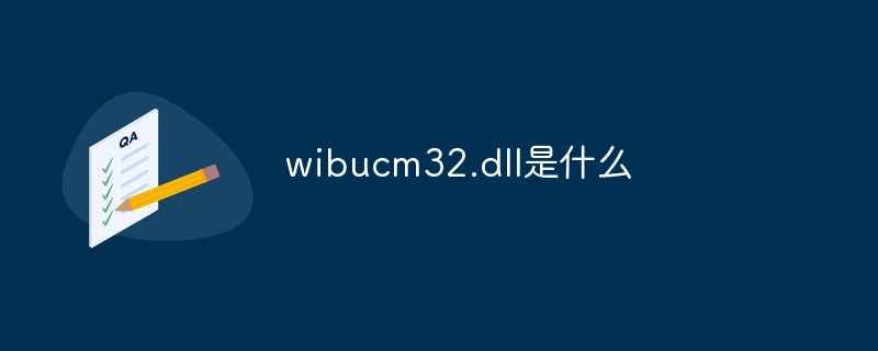 wibucm32.dll是什么-第1张图片-海印网