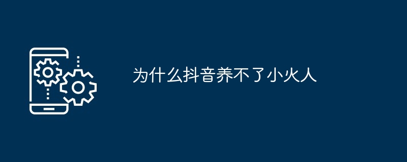 为什么抖音养不了小火人-第1张图片-海印网