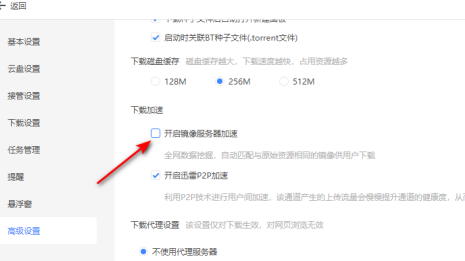 迅雷11怎么开启镜像服务器加速 迅雷11开启镜像服务器加速的方法-第4张图片-海印网
