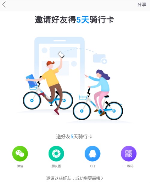 哈罗出行怎么得到骑行卡 哈罗出行骑行卡的获得方法-第2张图片-海印网