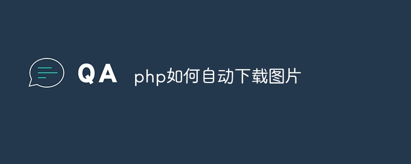 php如何自动下载图片-第1张图片-海印网