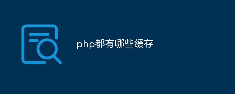 php都有哪些缓存-第1张图片-海印网