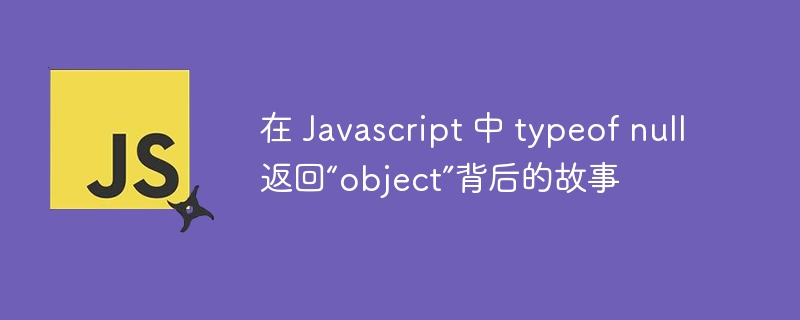 在 Javascript 中 typeof null 返回“object”背后的故事-第1张图片-海印网