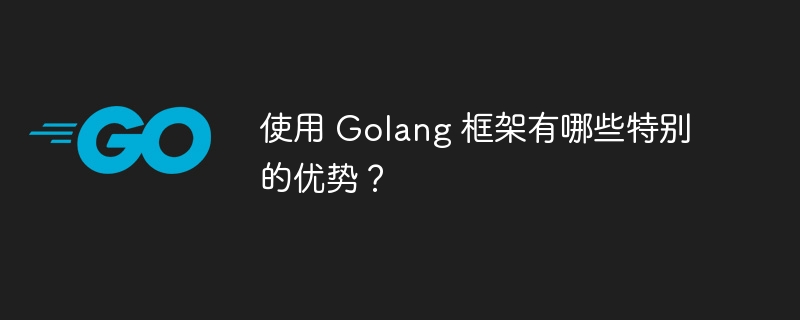 使用 Golang 框架有哪些特别的优势？-第1张图片-海印网