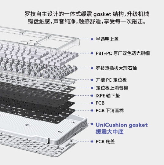 到手499元 罗技推出首款AI机械键盘K98M！百度文心一言提供服务-第3张图片-海印网