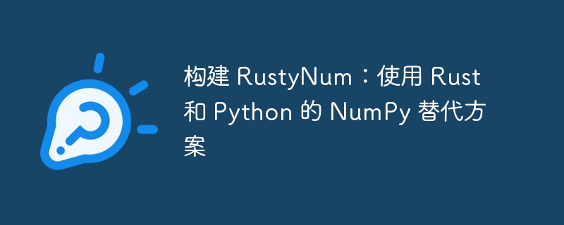 构建 RustyNum：使用 Rust 和 Python 的 NumPy 替代方案-第1张图片-海印网