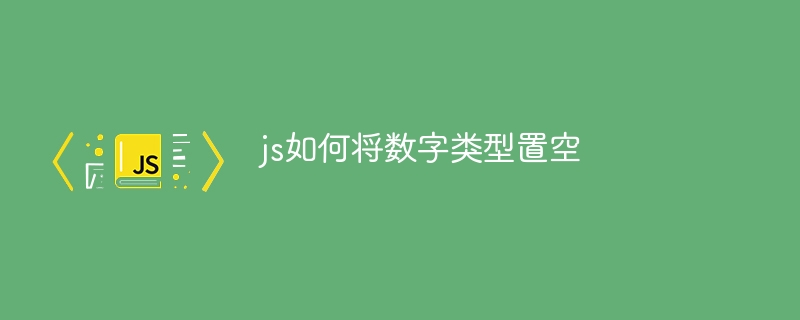 js如何将数字类型置空-第1张图片-海印网