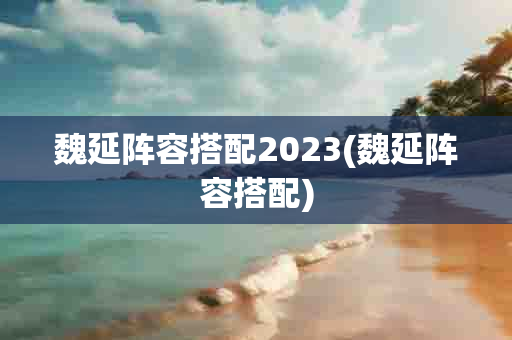 魏延阵容搭配2023(魏延阵容搭配)-第1张图片-海印网