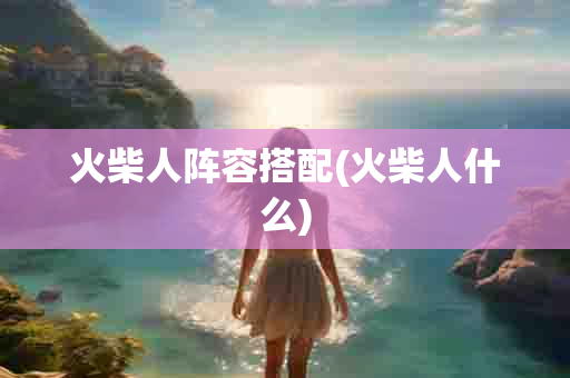 火柴人阵容搭配(火柴人什么)-第1张图片-海印网