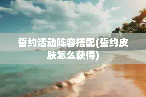 誓约活动阵容搭配(誓约皮肤怎么获得)-第1张图片-海印网