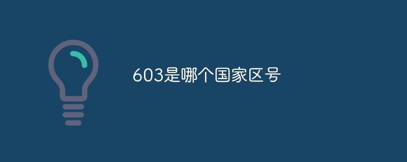 603是哪个国家区号-第1张图片-海印网