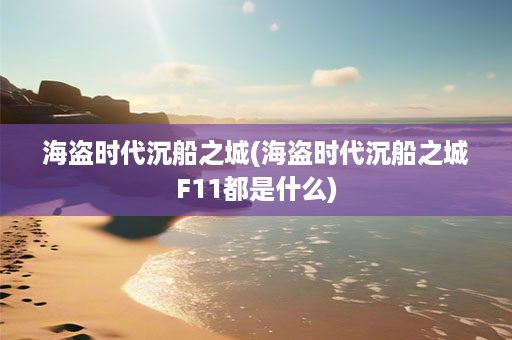 海盗时代沉船之城(海盗时代沉船之城F11都是什么)