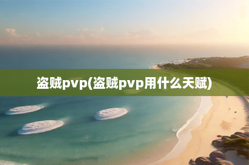 盗贼pvp(盗贼pvp用什么天赋)