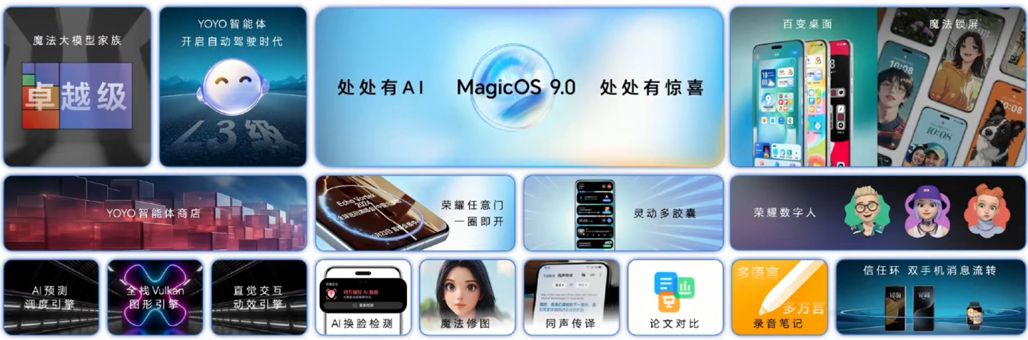 荣耀 MagicOS 9.0 首批公测机型获 122 版本升级：新增支持第三方应用通话录音、闭眼修复等功能-第2张图片-海印网