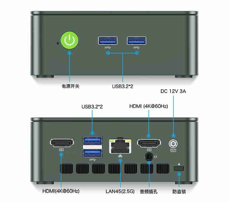 极摩客 G3 PLUS 迷你主机开售：英特尔 N150 处理器，准系统 569 元-第4张图片-海印网