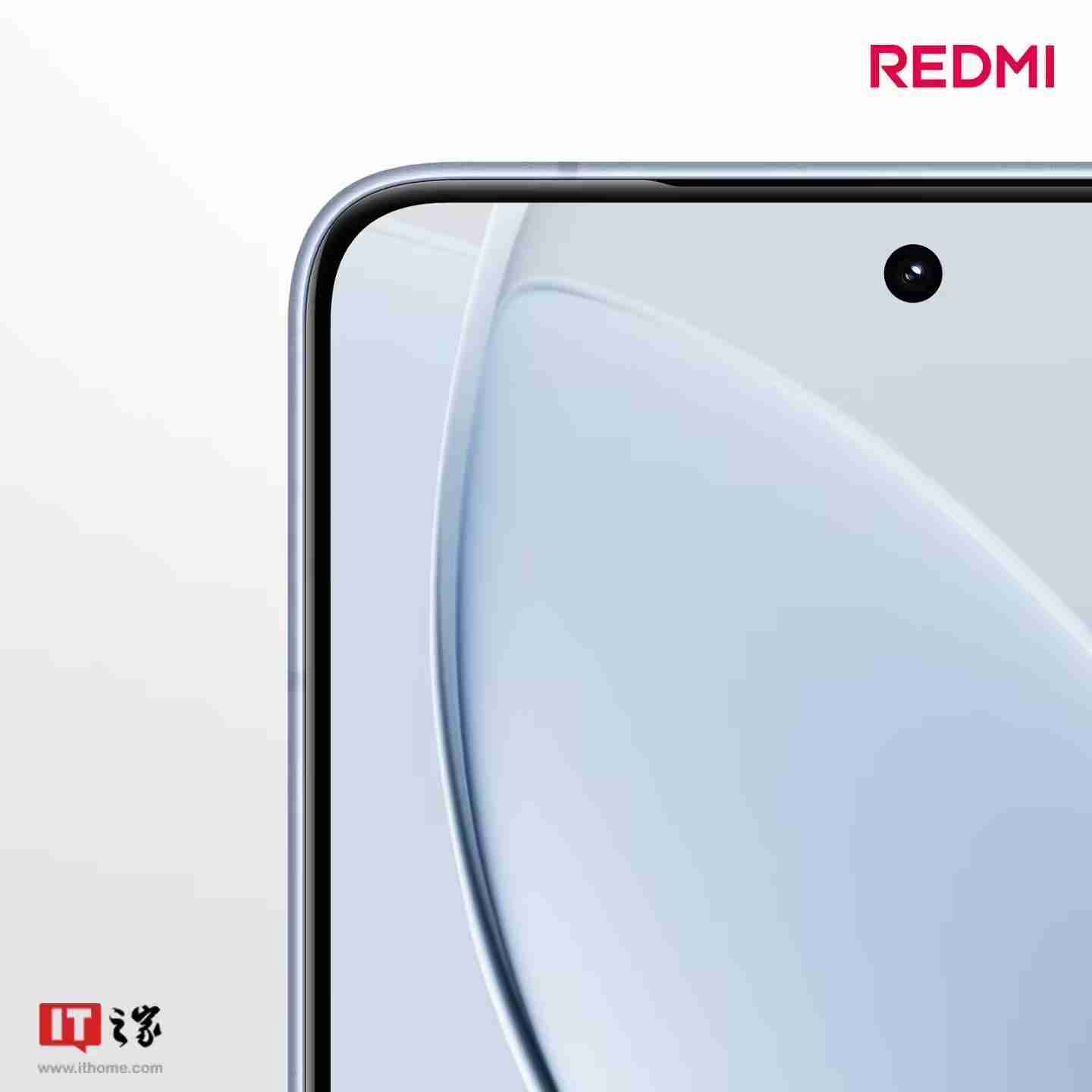 小米REDMI K80标准版手机独有配色“汐月蓝”亮相：2.5D立边设计、哑光金属边框-第7张图片-海印网