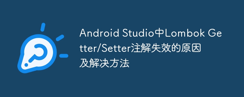 Android Studio中Lombok Getter/Setter注解失效的原因及解决方法-第1张图片-海印网