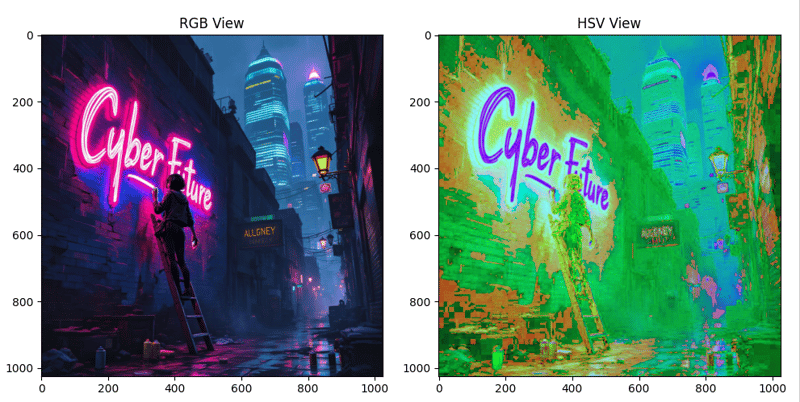 [CVHSV 与 RGB：理解和利用 HSV 进行图像处理-第3张图片-海印网