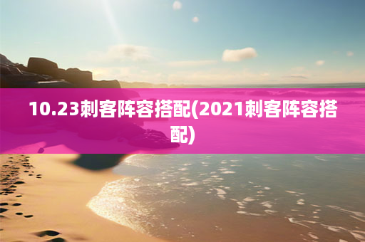 10.23刺客阵容搭配(2021刺客阵容搭配)