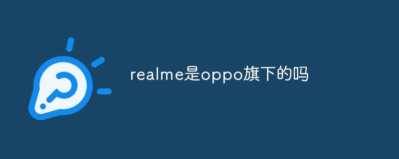 realme是oppo旗下的吗-第1张图片-海印网