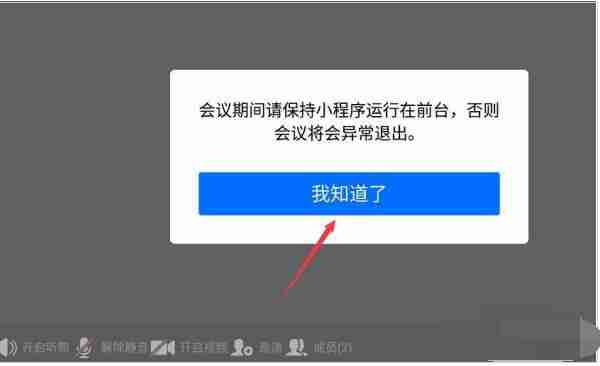 腾讯会议app如何设置小程序入会 腾讯会议中从小程序进入会议方式详解-第6张图片-海印网